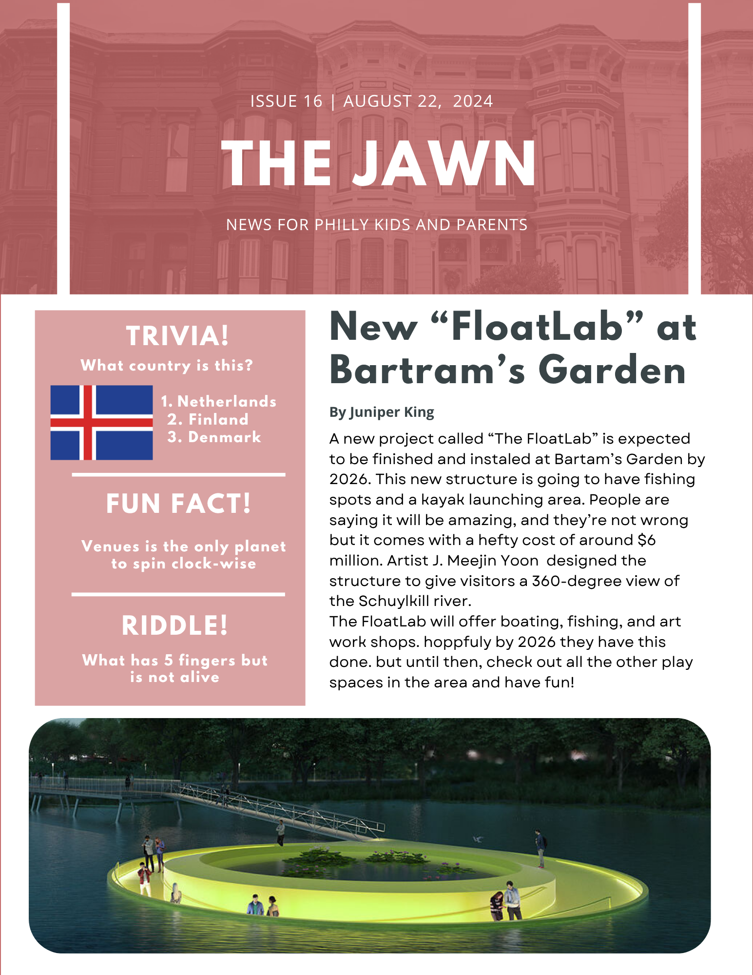 The Jawn, Issue 16, Page 1