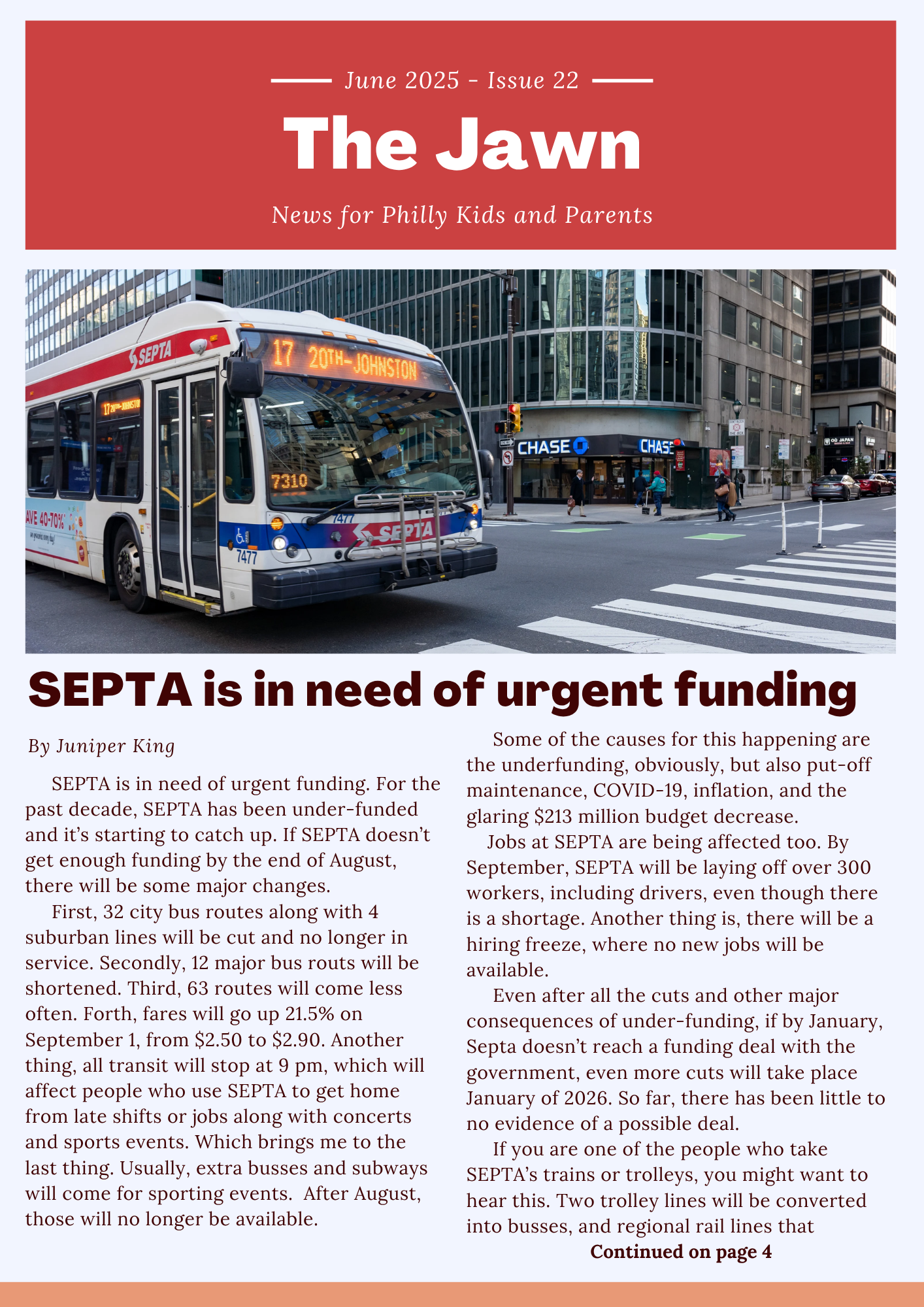 The Jawn, Issue 22, Page 1